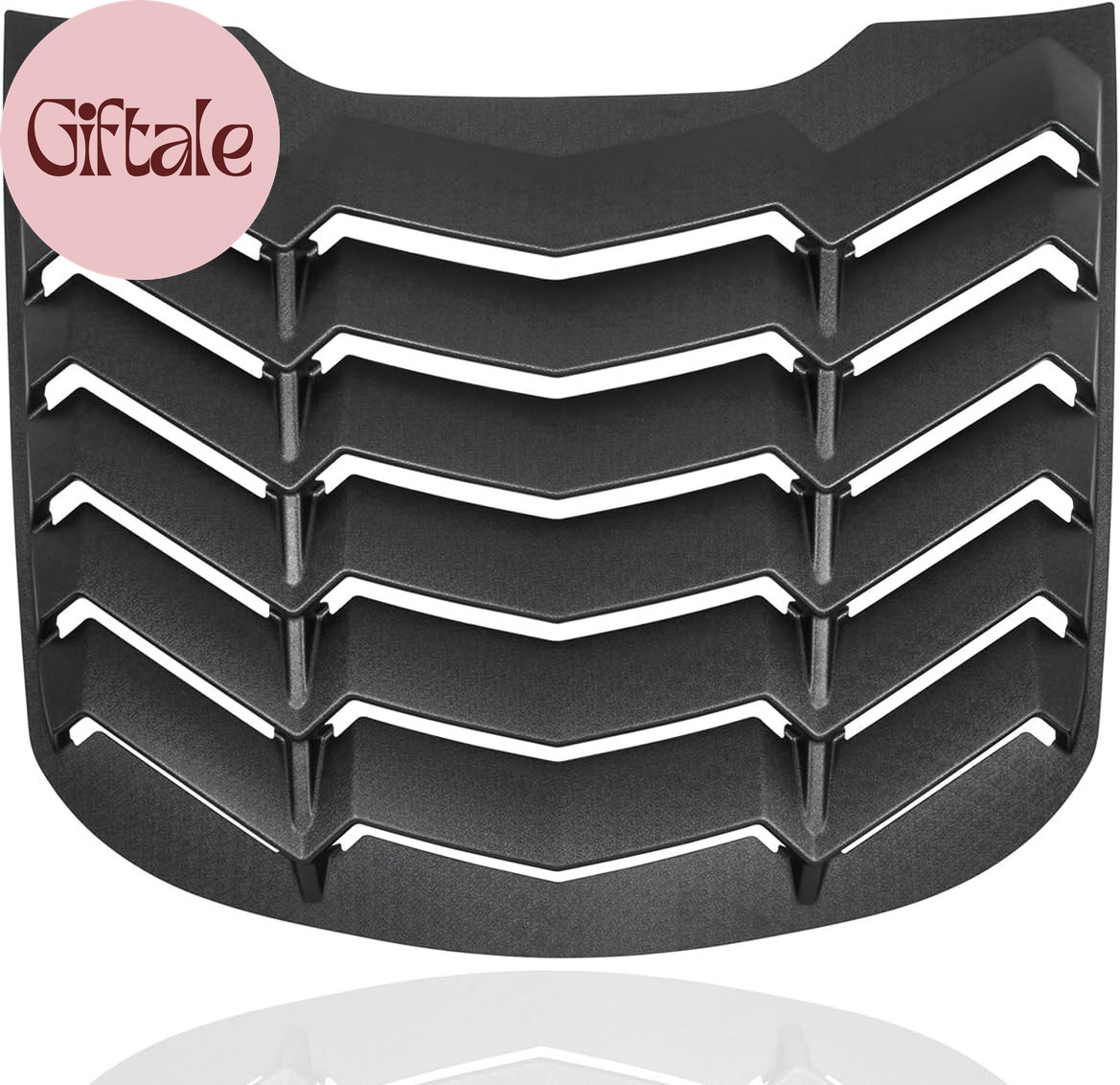 2015-2023 Rear+Side Window Louvers Windshield Sun Shade Cover Lambo Style Matte 