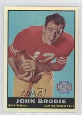 2001 Topps Archives Reserve John Brodie #35 g3e