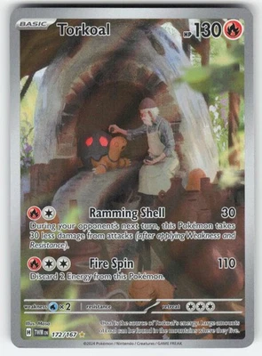 Torkoal - SV06: Twilight Masquerade 172/167 Holo NM - Image 1 of 2