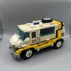 LEGO Model Team 5550 Custom Rally Van with instructions, no original box.