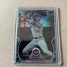2023 Bowman Draft Chrome Aqua Lunar Crater Refractor /125 Nolan McLean 0us5