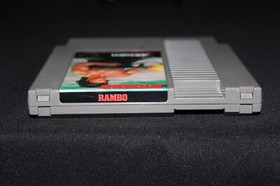 Rambo NES Nintendo Authentic Tested Works! Cart Only! Sylvester Stallone
