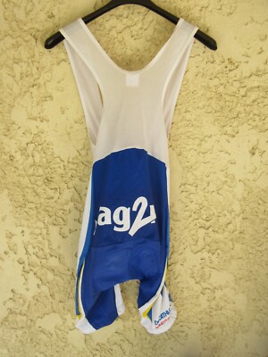 Combi Cuissard Cyclisme AG2R Décathlon - Taille M, Bleu, Occasion (MG Rover)