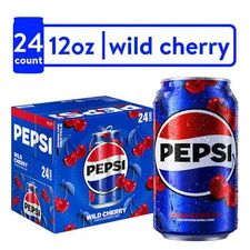 Wild Cherry Pepsi? 24 Pack 12 fl. oz. Cans Free Shipping!!!!!