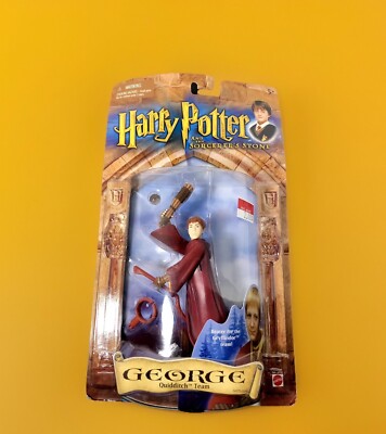 Vintage MATTEL Harry Potter Quidditch Team George Sorcerers