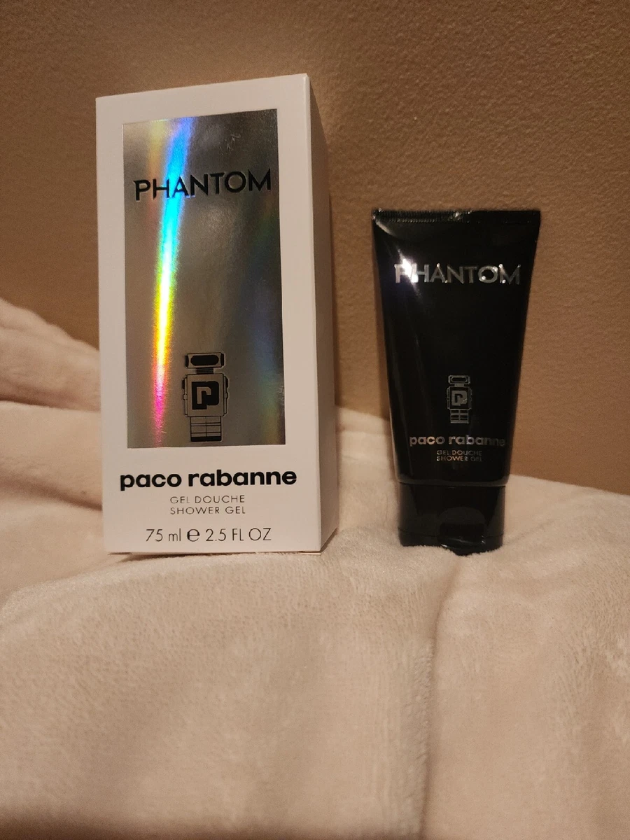PHANTOM by PACO RABANNE Men s Shower Gel Gel Douche 2.5 oz. 75 ml New In Box