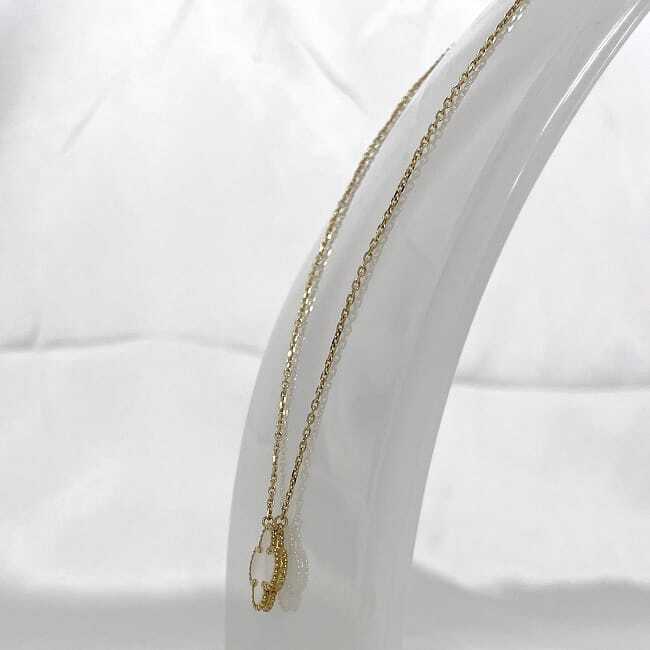 Van Cleef & Arpels Vintage Alhambra Necklace Yellow Gold YG