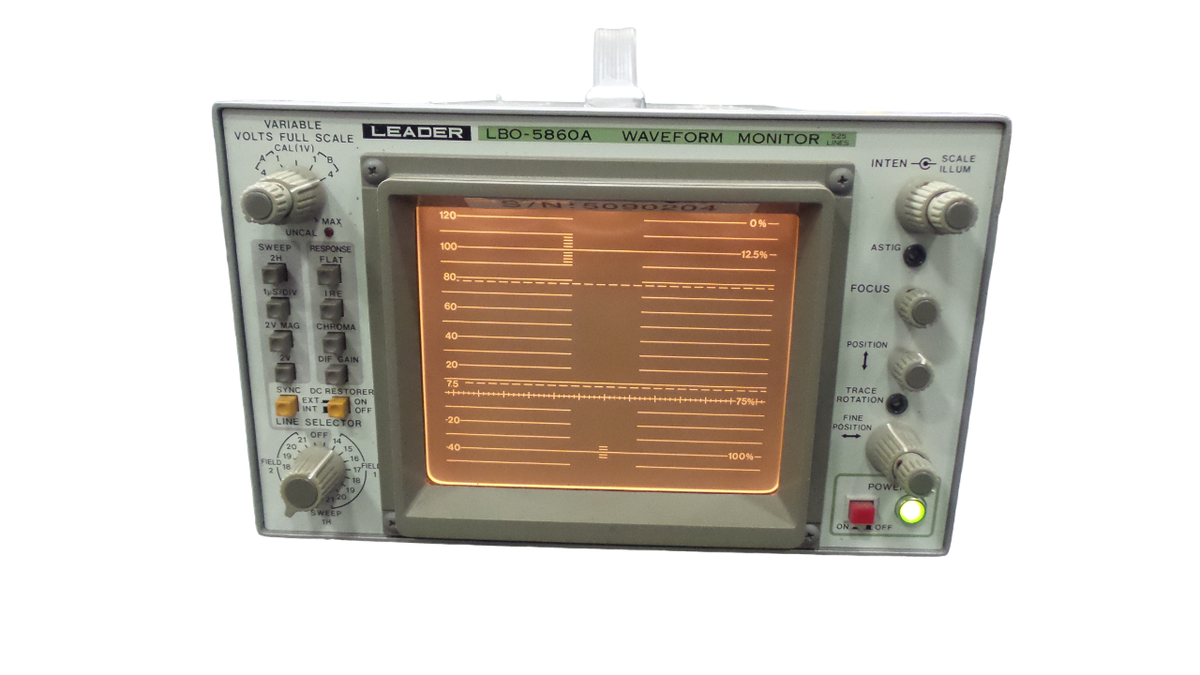 LEADER LBO-5860A Waveform Monitor - Free Shipping | eBay