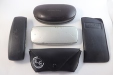 Lots 5 Authentic Eyewear Cases Ray-Ban, Michael Kors, Luxottica, America's Best