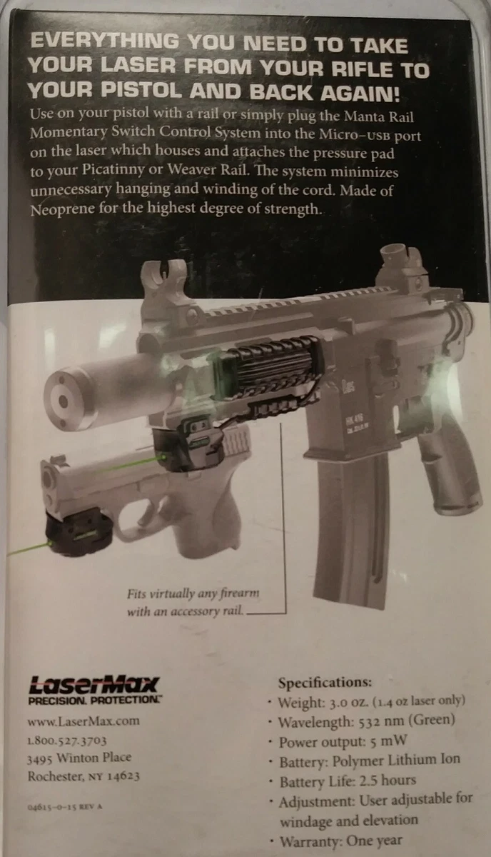 Lasermax genesis outlet