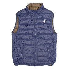 U.s. Polo Assn. Womens Puffer Gilet Blue M