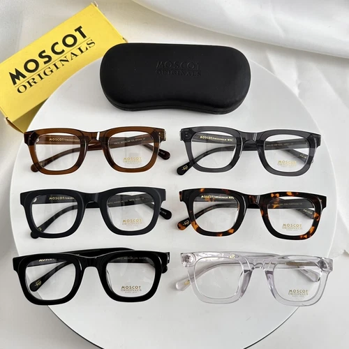 MOSCOT FRITZ Brillengestell Herren Mode Quadratisches Gestell Platte Sonnenbrille Damen - Bild 12 von 18