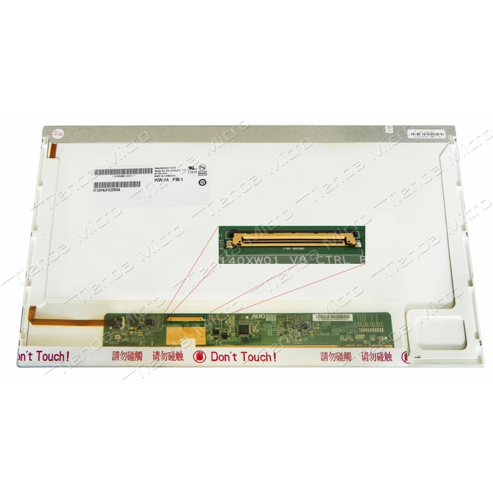 LAPTOP LCD SCREEN 14.1 14.0 15.6 17.0 17.3 GLlossy Matte 95% new - Image 3 of 4