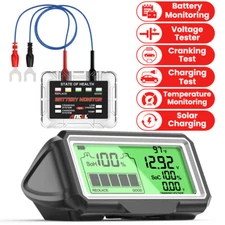 ANCEL BM200 PRO 12V Battery Monitor Tester Monitoring Voltage Temperature Alarm