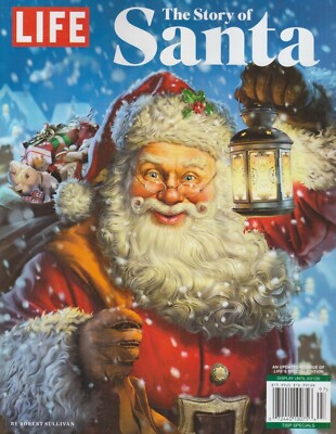 LIFE MAGAZINE THE STORY OF SANTA BY ROBERT SULLIVAN.