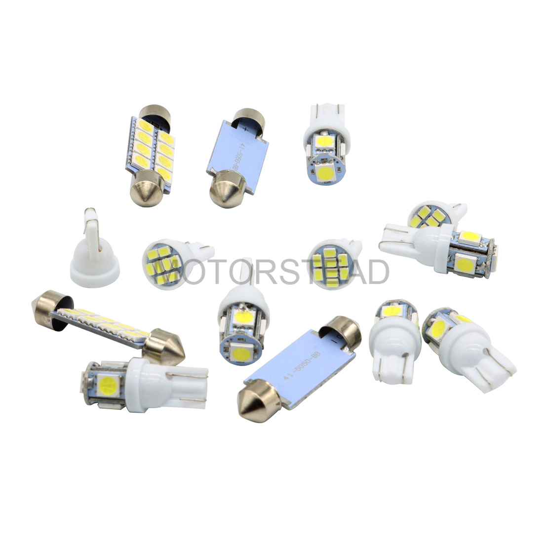 14x White light LED interior package kit For 19992016 Ford F250 F350