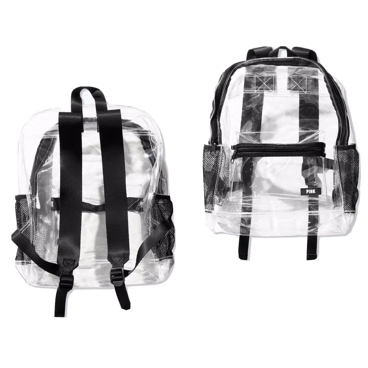 Victoria secret transparent backpack top