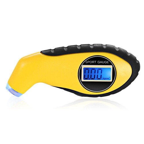 Digital Bike Motorcycle Car Tire Air Pressure Gauge Meter Manometer Tester Tool - Picture 4 of 9