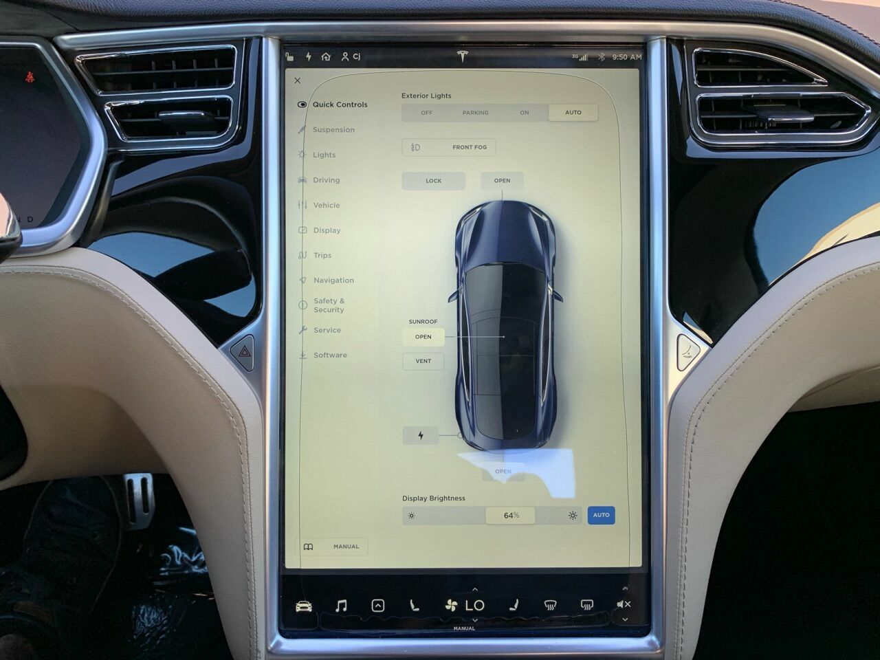 Размеры tesla s