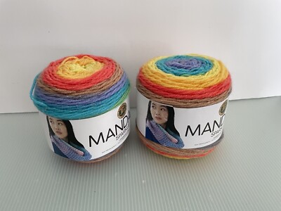 Lion Brand Mandala Sparkle, Hercules, Light Weight #3 (set of 2)