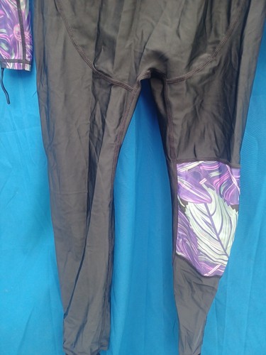 SBART Wetsuit Extra Large Black Purple Womens Wetsuit 3mm Size XL Scuba Suit - Picture 3 of 22