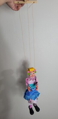 Doña Florinda Rubber Head El Chavo Del Ocho Mexican string Puppet Marionette