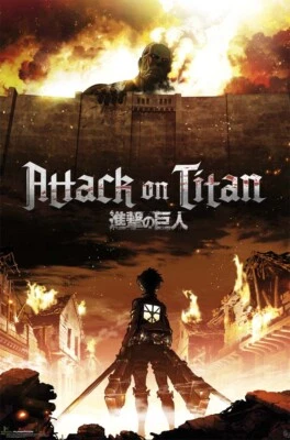 ABYSTYLE Attack on Titan - Key Art - Anime Poster - 24" x 36"