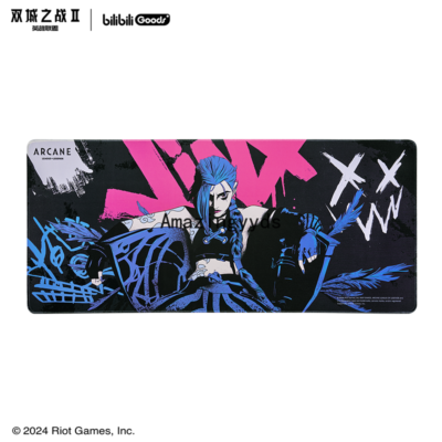 Official bilibili x Arcane League of Legends Jinx Rubbed XL Mouse