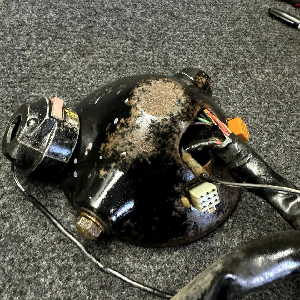 76-77 Kawasaki KE175 125 OEM CARCASA DE FARO CARCASA ARNÉS DE CABLEADO PRINCIPAL Foto 3 de 4