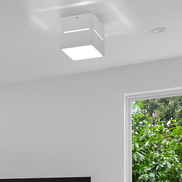 Decken Strahler Aufbau Leuchte Wohn Zimmer Beleuchtung Design Spot Lampe Weiß-image