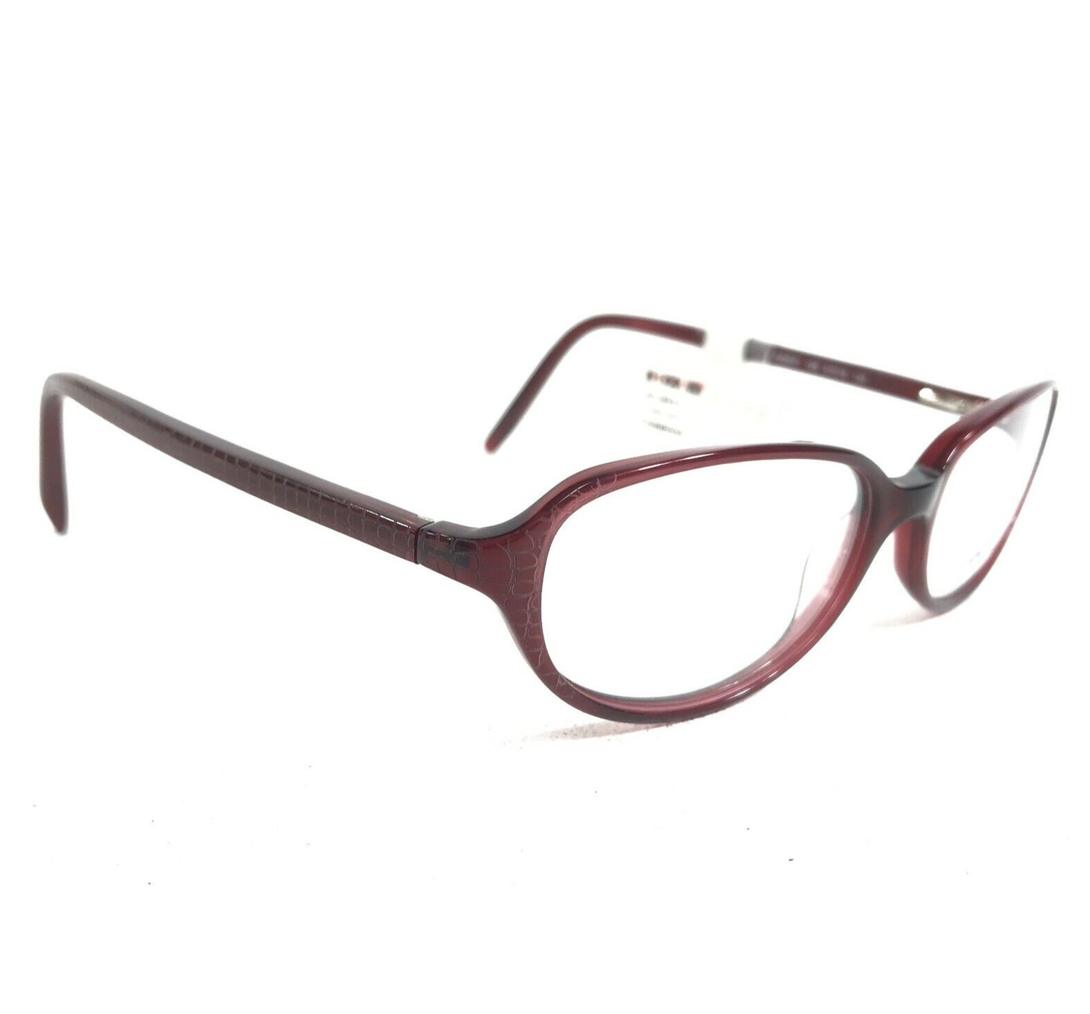 Оправа для очков Anne Klein AK8041 128 Красный Кошачий глаз с принтом рептилии 51-16-135