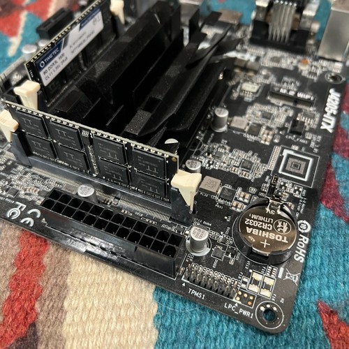 ASROCK J4205-ITX SoC Motherboard Combo •Pentium J4205 4-Core •16GB RAM •TESTED! - Afbeelding 6 van 9