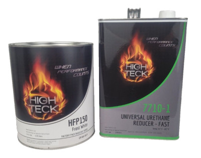 High Teck HFP150 GM WA8624 Frost White Basecoat Gallon & Fast Reducer