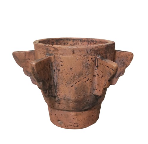 19th C, Antique Morocco, Tuareg Mortar, Thick & Heavy Brass - 4.4kg - Picture 2 of 5
