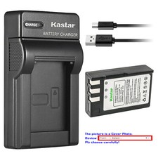 Kastar Battery Slim USB Charger for Genuine Nikon EN-EL9 EN-EL9a OEM Nikon MH-23