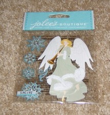 EK Success Jolees Dimensional Sticker Winter Angel