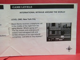 WRATH OF THE BLACK MANTA Instruction Manual   No Game   NES Nintendo