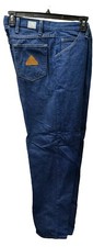 Bulwark FR Men's Work Pants Dark Blue Jeans 38x32 VGUC 