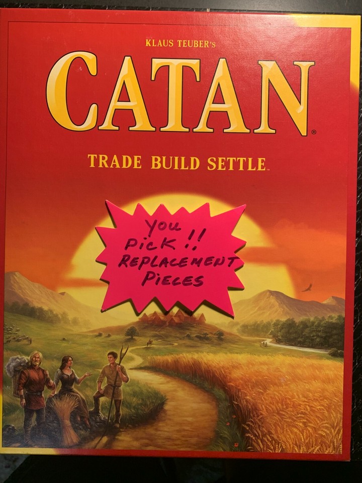 Catan ROAD BUILDING CARD 2019 Klaus Teubers Trade Build Settle | eBay
