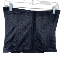 Maidenform Women's Instant Slimmer Long Torso Waist Trainer 6868 Size XL Black