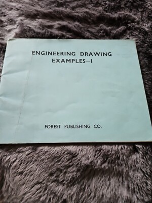 Engineering Drawing Examples Book 1  - 1961 edition Forest Publishing