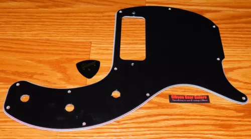 Gibson Les Paul Junior Tribute Pickguard Black Genuine Guitar Parts JR Project