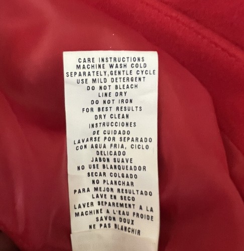 Rothschild Girls Red Size 6X Coat - Picture 8 of 8