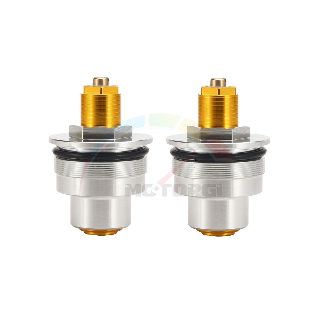 Front Fork Caps Bolts Adjusters For Kawasaki ZX750 ZXR750 ZX7R 1991-2001 2000