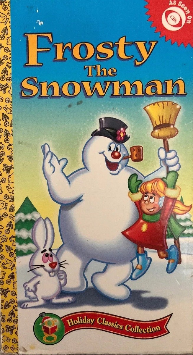 Frosty the Snowman(VHS 1969)TESTED-VERY RARE VINTAGE COLLECTIBLE