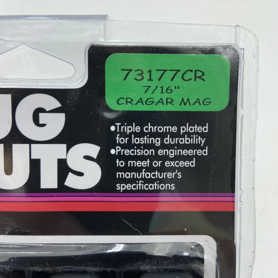 Tuercas Gorilla Automotive 73177 CR (tamaño de rosca de 7/16") Cragar Mag Foto 2 de 4