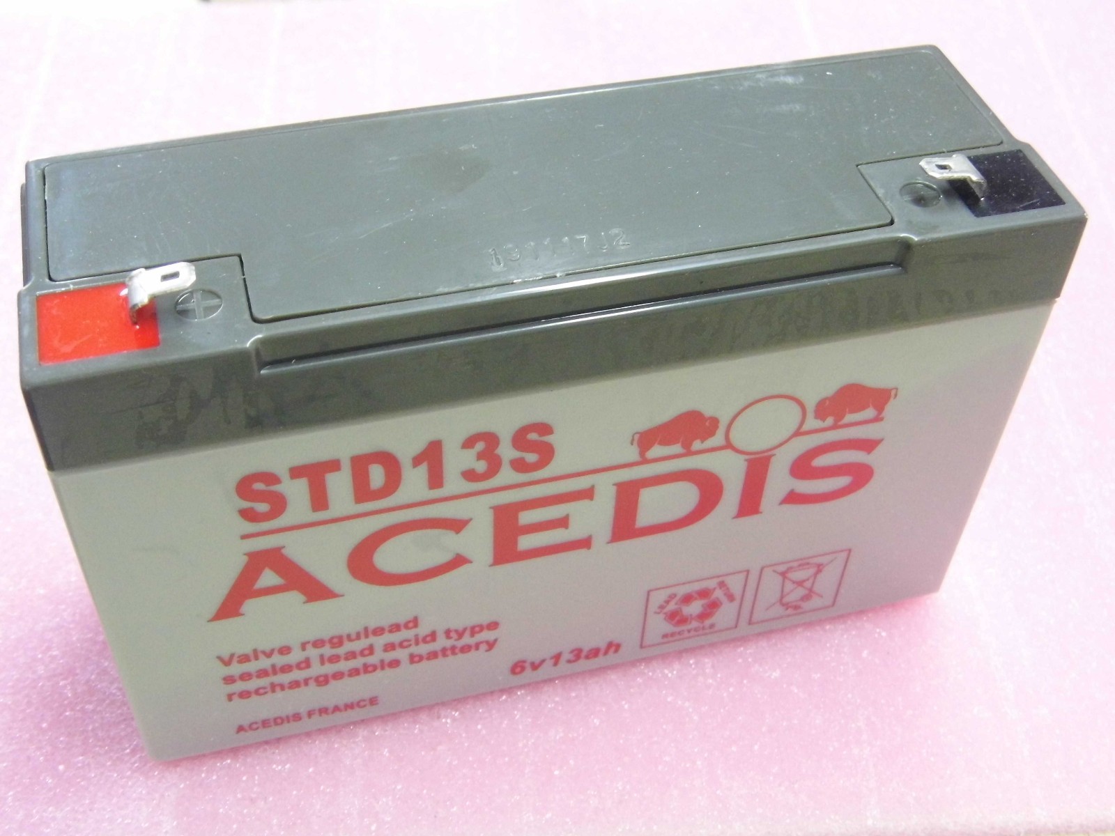 Batterie 6V FEBER véhicule électrique enfant 10Ah 12Ah 13Ah de rechange