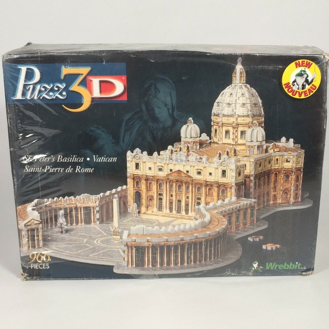 3d puzzle st peter's basilica