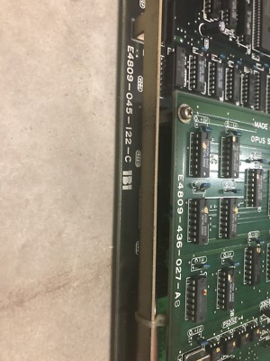 Okuma OPus 5000 II E4809-436-027-A 045-122-C ECP Card Cnc Milling
