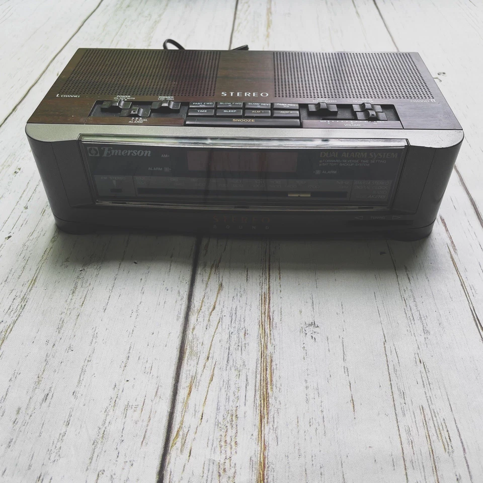 Emerson двойной сигнализации система винтажный AM/FM стерео звук радио цифровой сигнализации AK2745 - Изображение 2 из 4